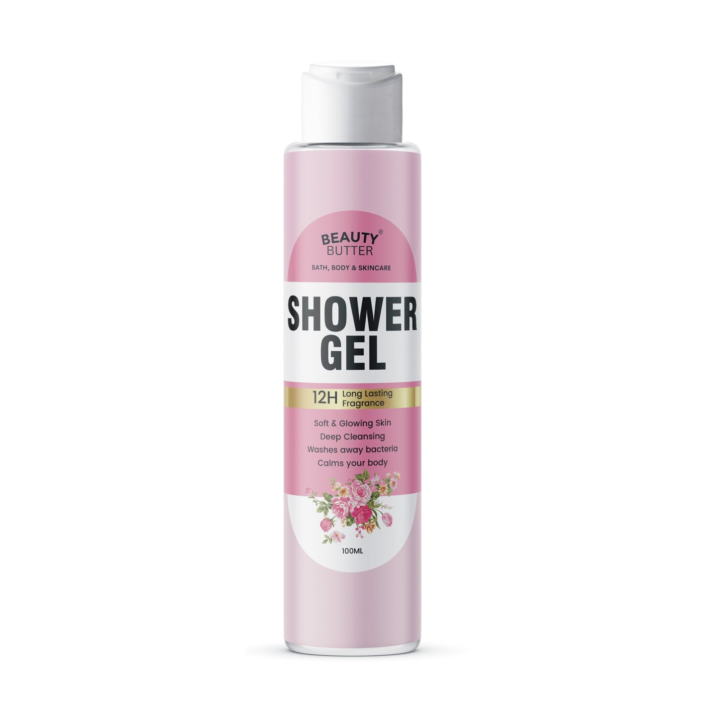 Beauty Butter Luxury Rose Shower Gel