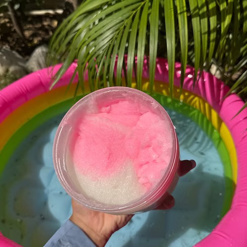 Strawberry Lychee Vanilla Mild Sugar body Scrub