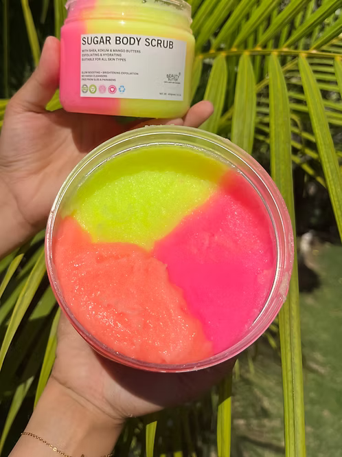Mandarin Peach & Orange Sugar Body Scrub