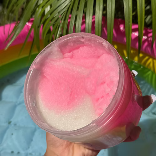 Strawberry Lychee Vanilla Mild Sugar body Scrub